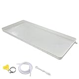 Universelle AC-Tropfpfanne mit Ablaufloch für effizienten Wasserablauf in und Waschmaschinenwartung