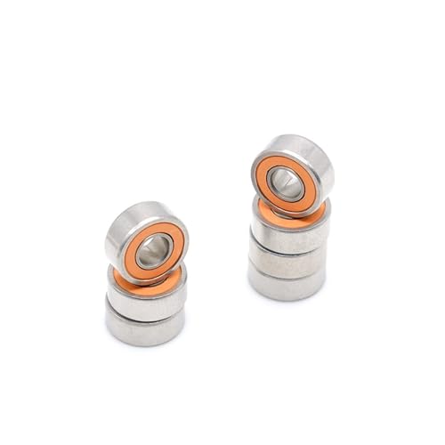 Cojinete SMR104 de acero inoxidable y bolas cerámicas con sellado hermético doble 4