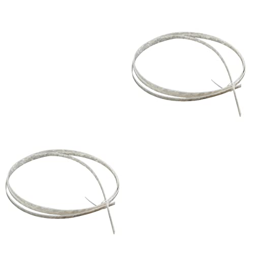 Artibetter 2Pcs 6 Mm Width Guitar Binding Purling Strips Celluloid Guitar Binding Materials White Pearl For Classical Acoustic Guitar And Ukulele #TOP4