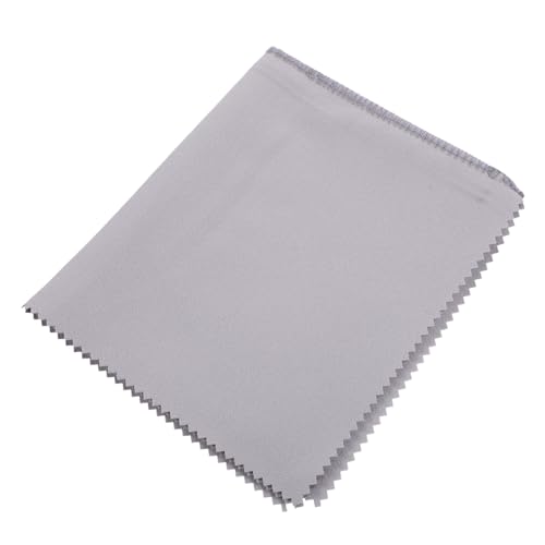 BESTYASH Paño De Limpieza Paño De Pulido Limpiador Fregar Paños Esmalte De Plata Paño De Joyería Pulir Ropa para Joyería Paño para Pulir Joyas La Mascota Grey