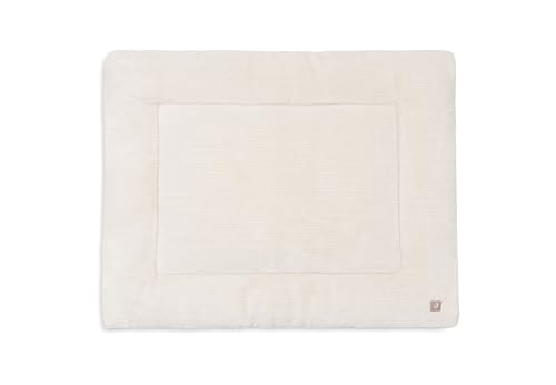 Jollein Krabbeldecke für Baby – Cloudy Rib – Oatmeal...