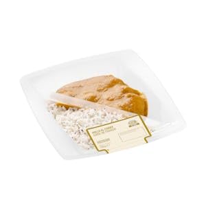 Pollo al curry Hacendado con arroz basmati Bandeja 280 g Pack 2
