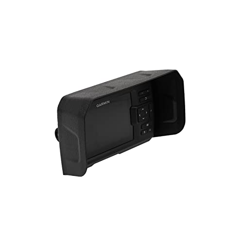 Image of BerleyPro Garmin Fish Finder Visor - Sun Cover & Glare Reduction - Fits Echomap UHD /UHD2 /Ultra, GPSMAP, Striker, Echomap Chirp & More - CNC Machined ASA Plastic