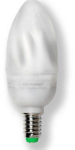 Lampada Tortiglione 15000H 9W E14 Daylight-Bianca Imperia/Megaman