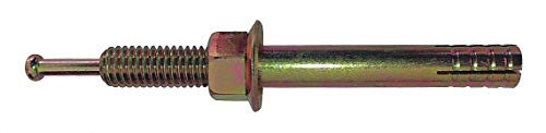 1674060 Anchor, Hammer, 1/4 x1 1/2 in, Heat Treated Alloy Steel, Zinc Plated (Pack of 100)