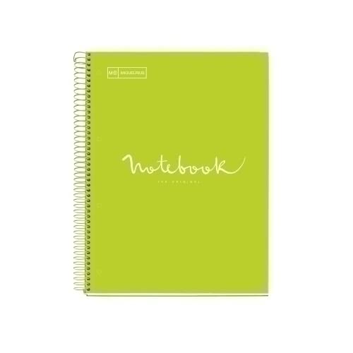 Blocco MichelRIUS EMOTIONS NOTEBOOK 5 micro.copertina rigida A4 120 h 90 g Horz.7 mm LIMA. 5 unità