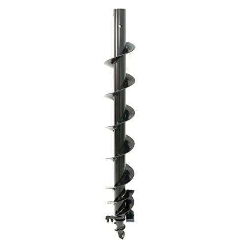 Tool Tuff Model 400 3-Point Tractor Post Hole Digger with 6\" and 9\" Standard Duty Auger for Compact/Sub-Compact/Cat 0 Tractors