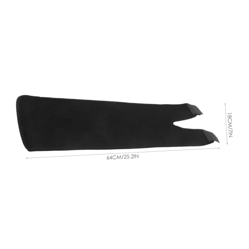 Faja muscular para muslo ajustable Vaguelly negra miniatura 4