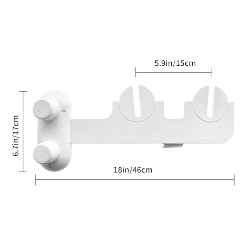 RV Bidet for Camper Toilet RV Bidet Attachment for Toilet,Slide-In Easy Install, Self Cleaning Fresh Water Sprayer，Suitable for Domestic Toilets And Some Caravan Toilets - Thumbnail 2