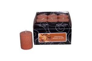 15x2 Flat Votive Cinn Pecan: Indulge in the Sweetness of a Cozy Home