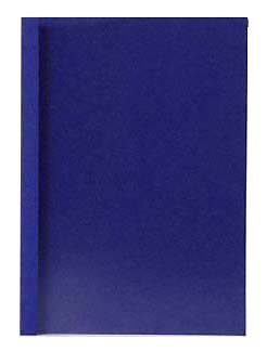 50 LMG Thermo - Bindemappen Lederstruktur / blau / 1,5 mm / 5-15 Blatt / DIN A4