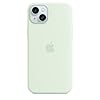Apple Capa de silicone com MagSafe para iPhone 15 Plus – Menta-suave 