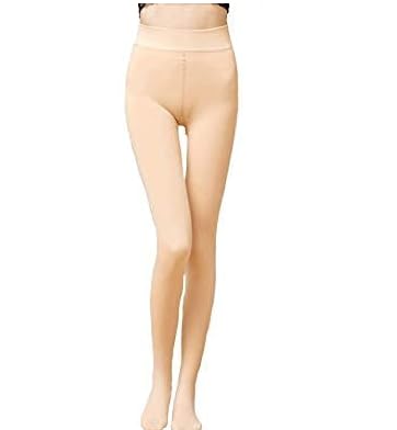 Women's Winter Thermal Fleece Stockings, Thick, Slim Fit, Stretchable Leggings and Tights for Cold Weather (in, Alpha, S, Cream)-image-27