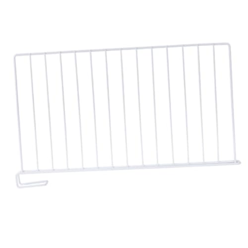 DOITOOL Divisor Estantes de Hierro Resistente Organizador Vertical para Armarios Roperos y Almacenamiento Hogar Separador Expandible para Balda de Ropa y Estantes de Cocina