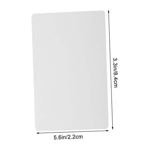 Cartes de visite vierges pour sublimation metal DOITOOL compactes rigides - 4