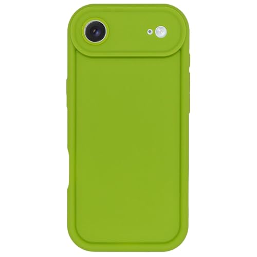 Image of Puxicu Slim Case for iPhone 17 Air, Enhanced Camera Protection, Shockproof Skin-Friendly Touch Soft Case Cover for iPhone 17 Air Phone 6.5 inch, Avocado Green