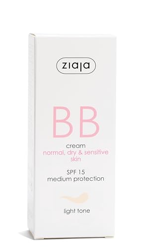 Ziaja Bb Cream Pieles Normales, Secas y Sensibles Spf15 Tono Claro 50 ml