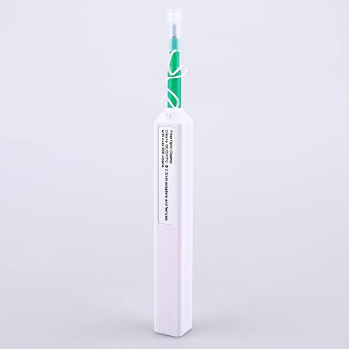 Ftth Optical Fiber Pen Tool 2.5Mm Lc Mu 1.25Mm Sc Fc St Lc Connector Fiber Optic Cleaning Box - 500+ Cleans #TOP7