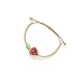 XIUBOSHI Trendy Enameled Heart and Crucifix Bead with Secure Clasp Adjustable Wristchain for Teens and Adults Fashionable All