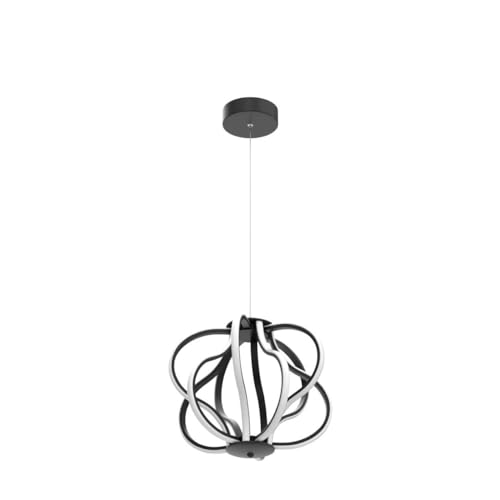 Modern LED Chandelier Acrylic Design Adjustable Hanging Chandelier Easy Install Suitable for Dining Room Living Room Bedroom Kitchen and Corridor