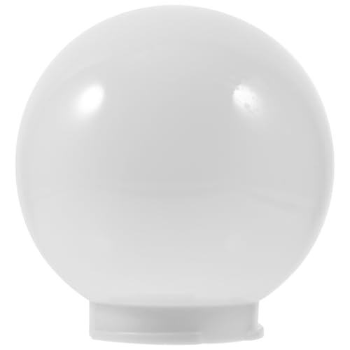ULDIGI Abat-Jour Globe En Acrylique Luminaire Globe De Lampadaire Pour Applique Murale Intérieur Extérieur Cache-Lumière Boule Facile À Installer Pour...