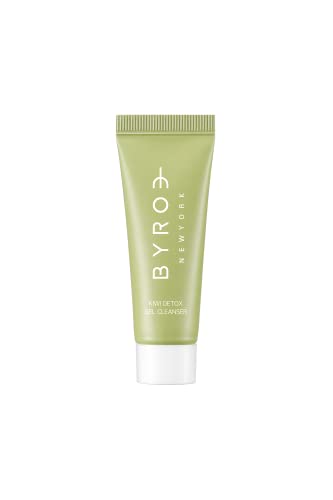 Byroe Kiwi Gel Cleanser Travel Size | Foaming Face Wash With Aha And Bha, Exfoliating Salicylic Acid | Treat Acne, Redness, Blackheads And Clogged Pores |Balance Skin And Prevent Breakouts | Vegan, 10 Ml #TOP27