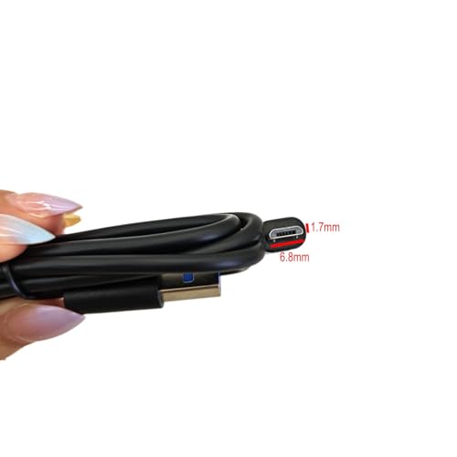 JZK Ladegerät für TomTom GPS kompatibel mit Go 40, 50, 60, 400, 500, 510, 520, 530, 600, 610, 620, 820 Live, 5000, 5100, 5200, 6000, 90° gewinkeltes Micro-USB-Kabel