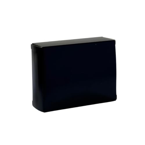 Image of Kalart Creations Foldable 300 GSM Card Paper Soap Boxes (Black, Pack of 20)