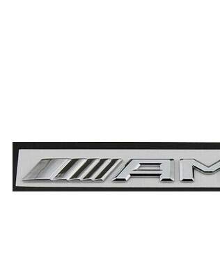 Auto-Emblems - Chrome FOR E53 FOR AMG TURBO 4MATIC+ Trunk Fender Badges Emblems for (AMG)