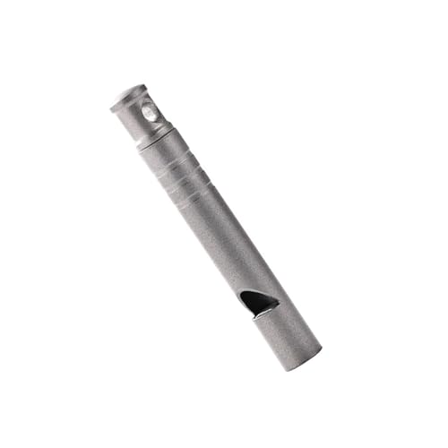FANSHINUO Herramienta multiusos para emergencias al aire libre, dispositivo de señalización fuerte, textura de metal, adecuado para operaciones de mochilero
