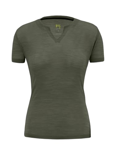Karpos Coppolo Merino Damen T-Shirt Grape Leaf Gr. XL Stilvolle und Bequeme Outdoor-Bekleidung Mulesing-frei, atmungsaktiv und feuchtigkeitsregulierend.