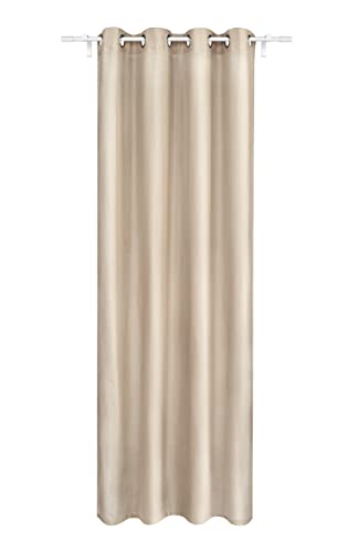 Easydeco for The Planet Rideau en lin naturel Beige 140 x 270 cm Cover