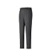 Men's Herringbone Tweed Dress Pants Regular Fit Vintage Wool Trousers (Champagne, 38W x 30L)