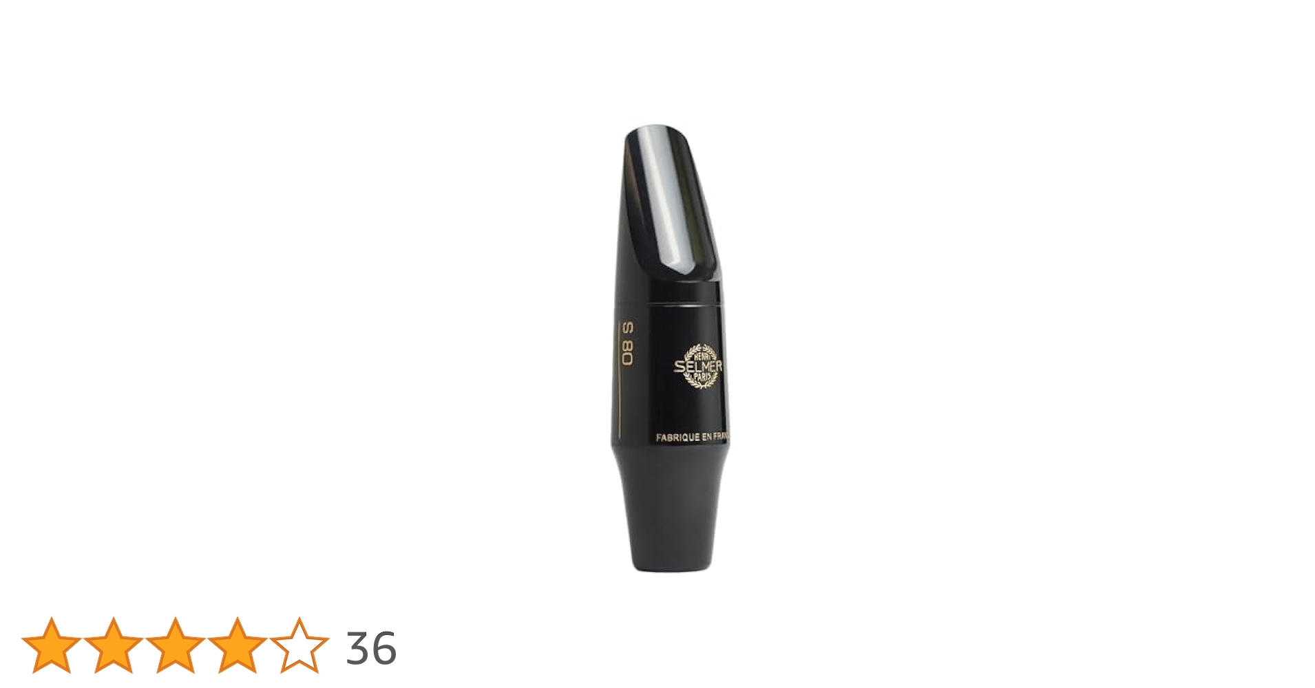 Amazon | セルマー・パリ テナーサックス マウスピース S80 C