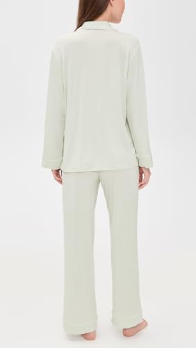 Image of Eberjey Gisele Classic Women's Pajama Set | Long Sleeve Shirt + Long Pants