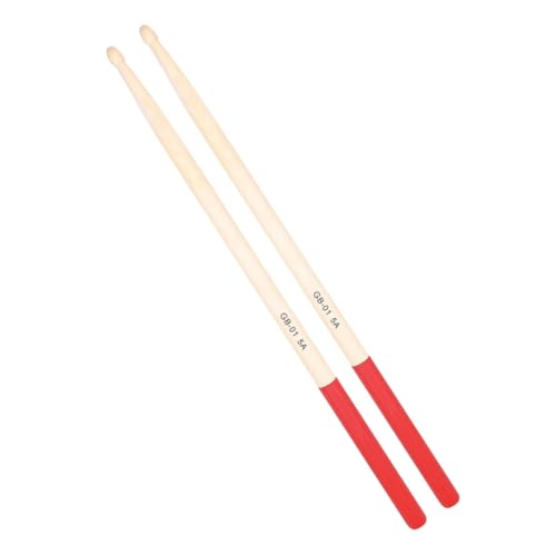 Baquetas de Batería de Madera Maple Color Rojo miniatura 5