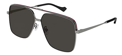 Gucci GG1099SA Ruthenium/Grey 61/13/150 men Sunglasses