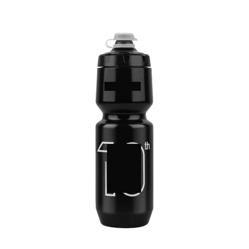 WRVASOZLC Bicycle Water Bottle Large Capacity Bike Bottle PP5 Leak-Proof Cycling Outdoor Sports Squeeze Out Fitness 750ML Leak-proof(Black1)
