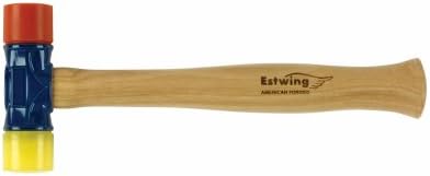 DFH-12 Mallet Hammer, Red & Yellow Rubber, 12 oz. - Quantity 2