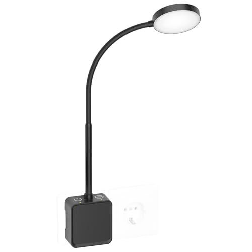 PRINCEWAY LED Steckdosenleuchte, Wand Steckdosen Lampe Dimmbar...