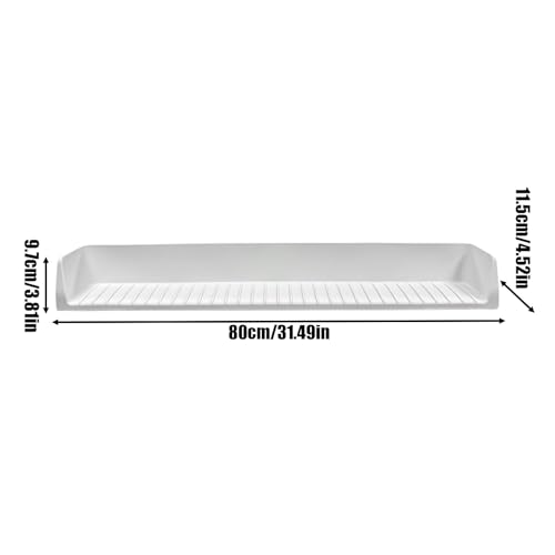 Bac de Rangement baignoire en silicone pour stopper l'eau au sol