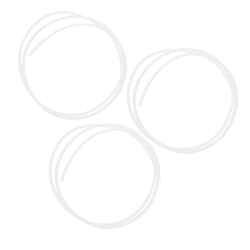 Ciieeo 3pcs Printer Ptfe Tubing for Printer Ptfe Tube Replacement for Filament for Printing Projects