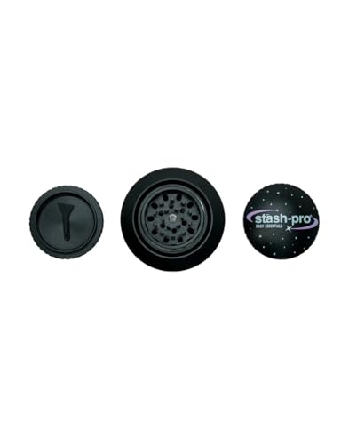 Image of Stash-Pro Crushers Metal Solid Herb Grinder | Herb Crusher Machine Roller Joint Crashers (UFO Green 35MM)