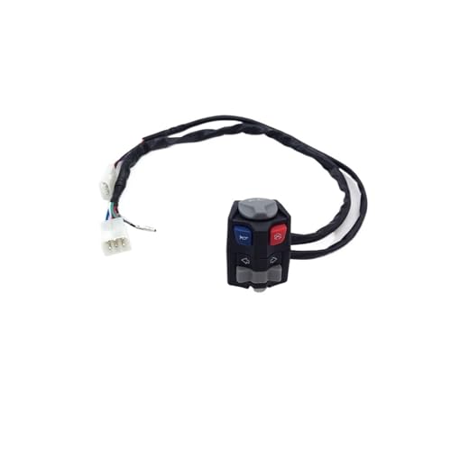 Interruptor de faros y parada de motor estanco para manillar de motocicleta