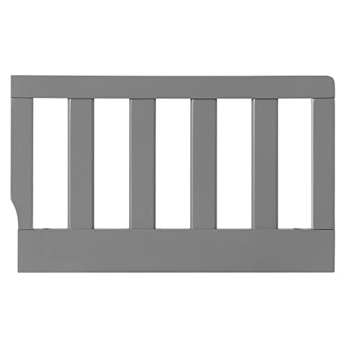 Image of Oxford Baby Lazio Crib to Toddler Bed Guard Rail Conversion Kit, Dove Gray, GreenGuard Gold Certified