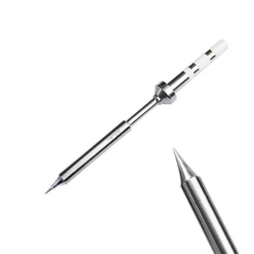 Image of Original Soldering Iron Tip Replacement for Miniware TS100 TS101 Mini Portable Indoor Outdoor Soldering Iron Kit (BC2 /B2 /I /ILS /C1 /C4 /K /KU /D24-Tip) (I)