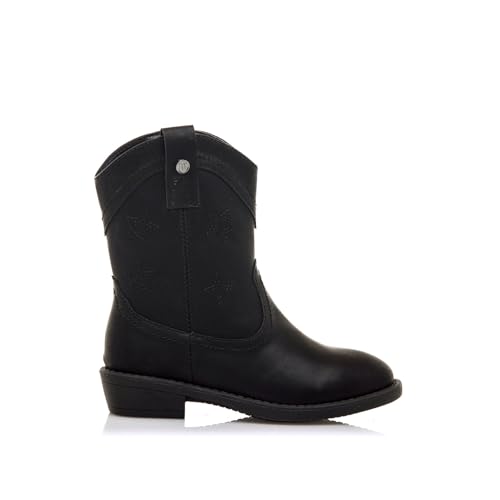 Mtng Para Menina. 49360 Botas Persea Pretas (33), Preto, Tecido, 1 A 3Cm, ZíPer, Casual, Moda Infantil - 2