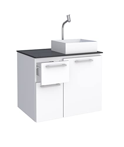 Gabinete para Banheiro em Aço Figo Branco - Cozimax