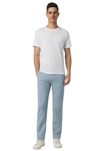 Image of Peter England Men Regular Fit Casual Pants