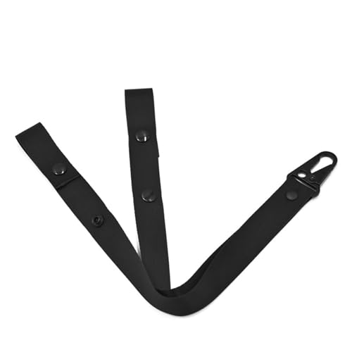 Soporte para pompones para lazo de animación - Nailon 50 x 2,5 cm ligero | Clip de equipo portátil con correa para organizador de animadora | Portaobjetos para eventos de entrenamiento para